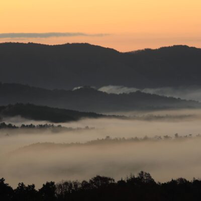 Cloud Sea from Nagi Sanroku Yama-no-Eki ②