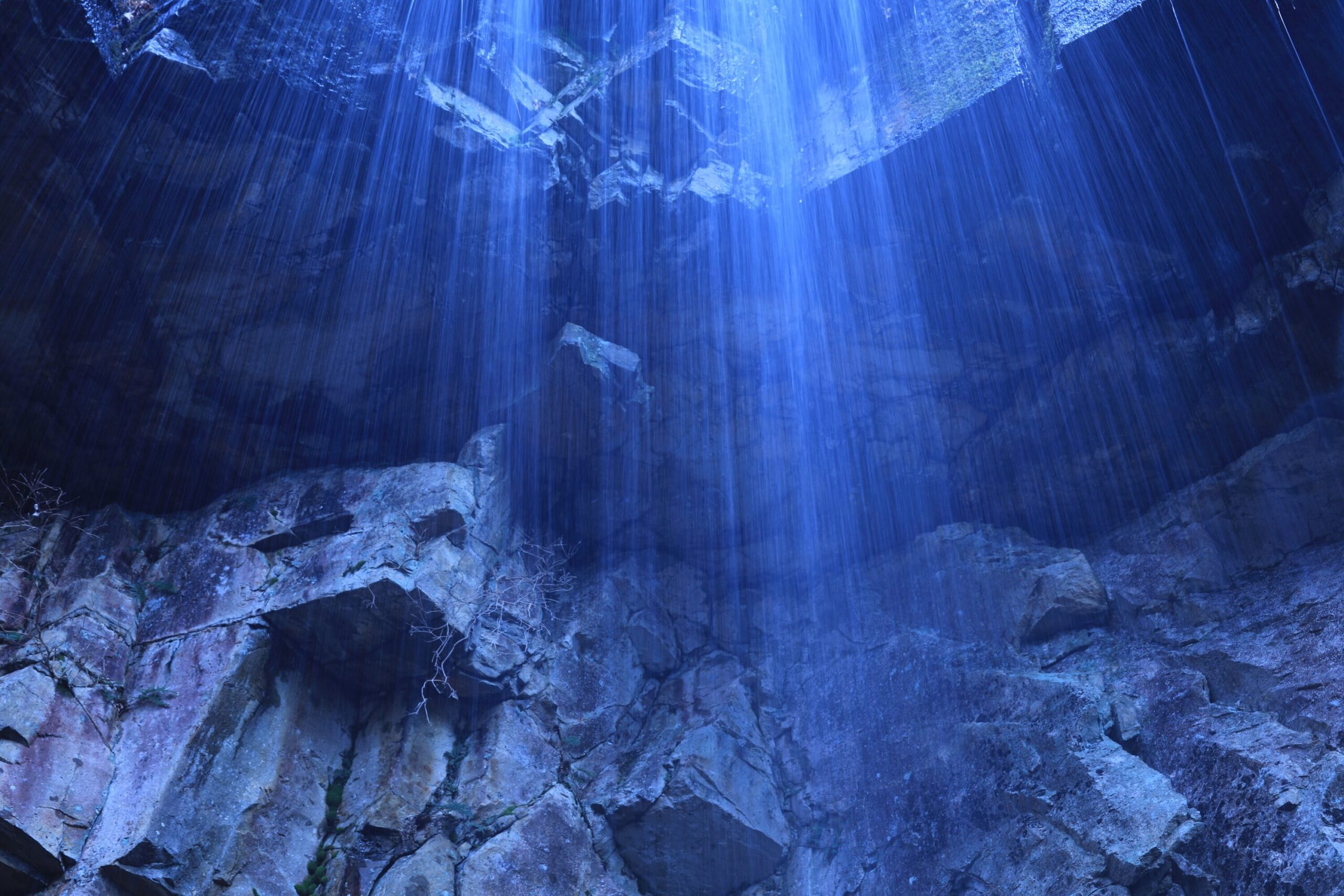 Mystical Medaki Waterfall of Taki Shrine