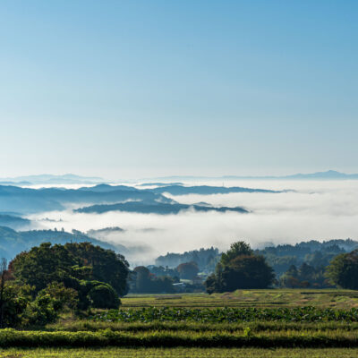Cloud Sea from Nagi Sanroku Yama-no-Eki