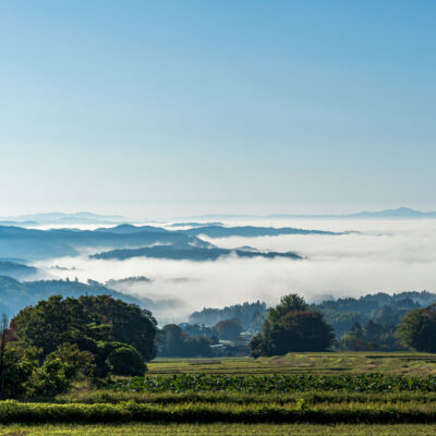 Cloud Sea from Nagi Sanroku Yama-no-Eki