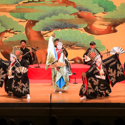 Yokozen Kabuki Main Performance Sanbaso Prelude