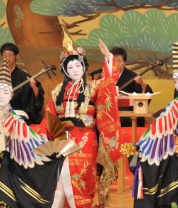 Yokozen Kabuki,Nagi town,okayama,japan